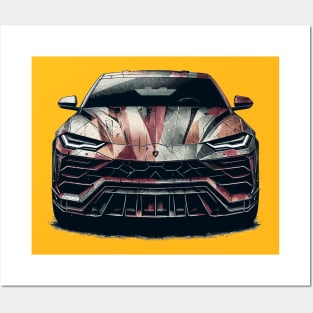 Lamborghini Urus Posters and Art